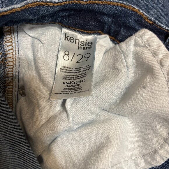 Kensie Women's Blue Boot Cut Jeans - Picture 3 of 6